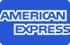 Paiement par carte American Express accepté