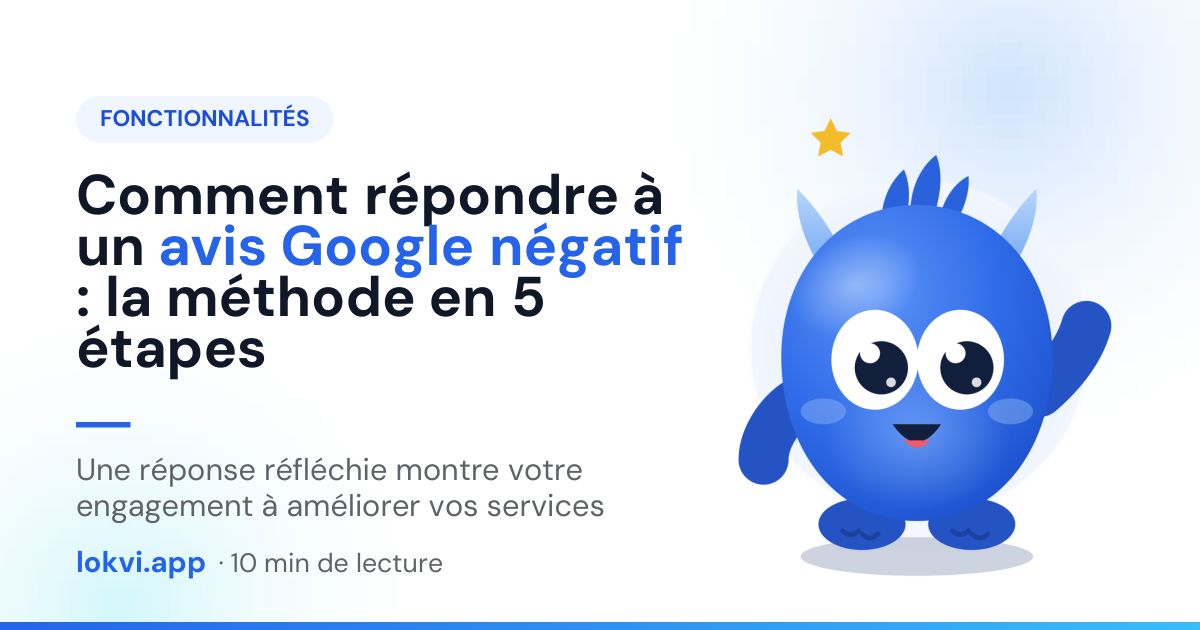 Comment répondre à un avis Google négatif : la méthode en 5 étapes. Une réponse réfléchie montre votre engagement à améliorer vos services