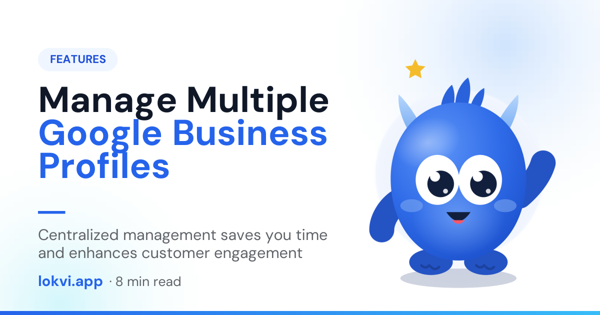 Manage Multiple Google Business Profiles. Centralized management saves you time and enhances customer engagement
