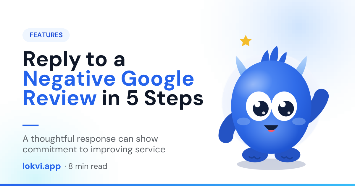 Reply to a Negative Google Review in 5 Steps. A thoughtful response can show commitment to improving service